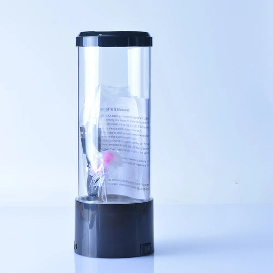 Jellyfish Lava Lamp Aquarium Ocean Night Lights 7Colors LED Jellyfish Mood Lights With For Home Bedroom Desktop Decoration Gift